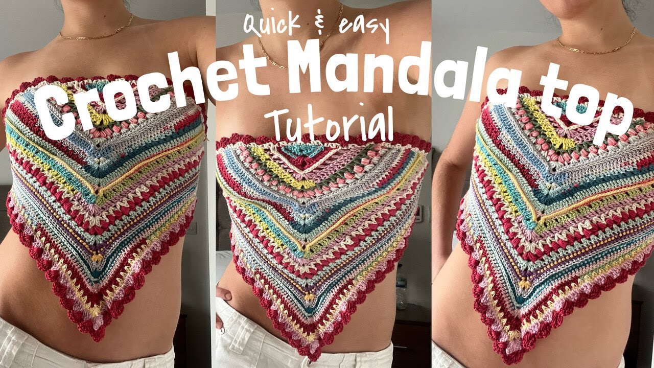 Crochet Mandala Top Tutorial