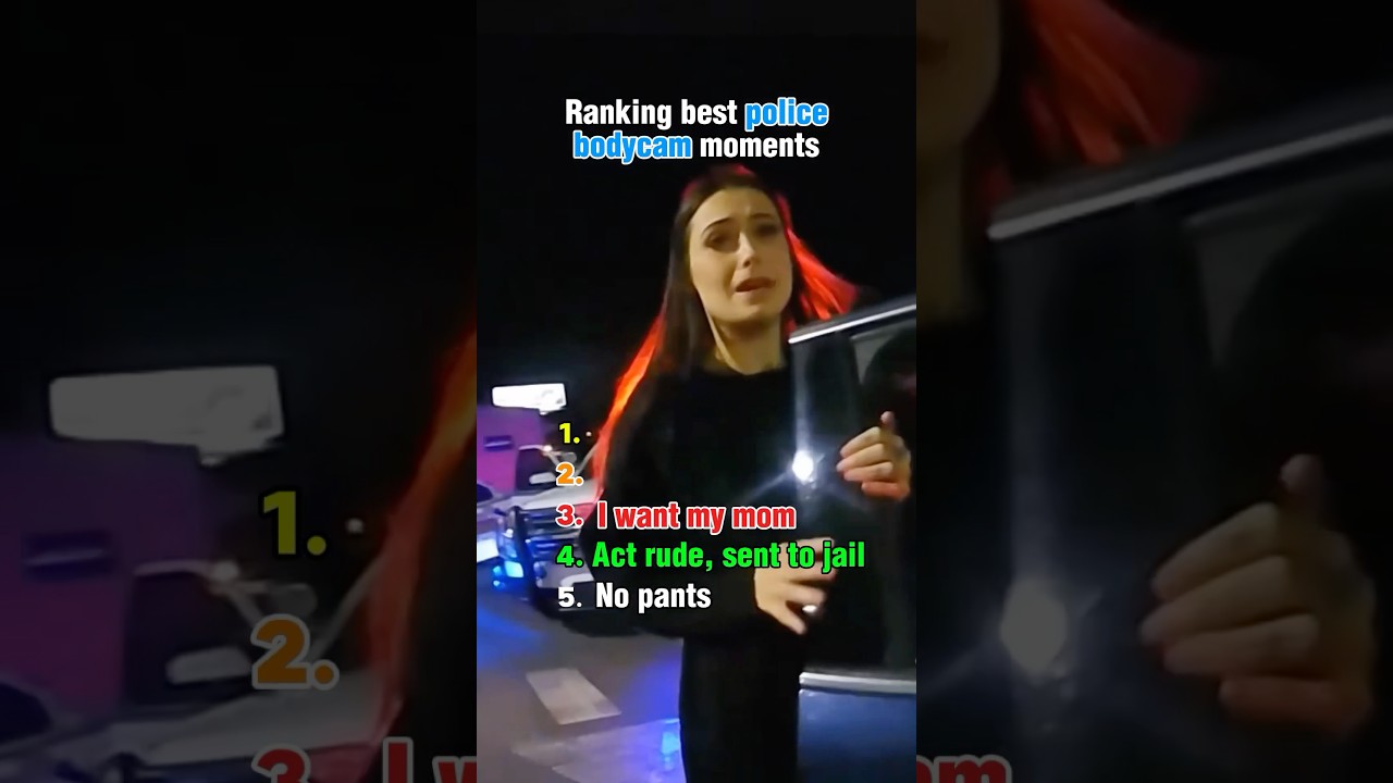 Ranking our best police bodycam moments 🚔 #police #cops #bodycam #policeofficer #lawenforcement