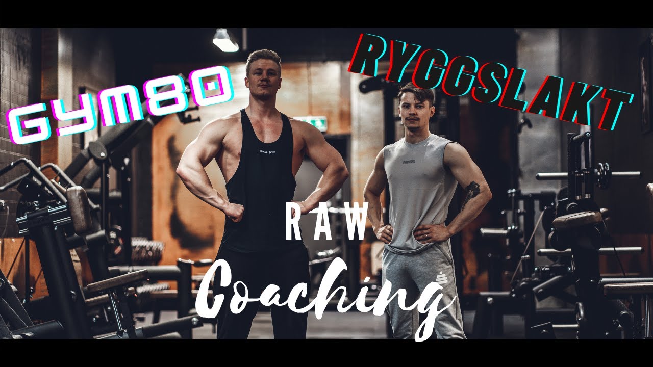 B-B-B-BACK DAY AT GYM80! | Genomgång av ryggmaskiner | Gym serie