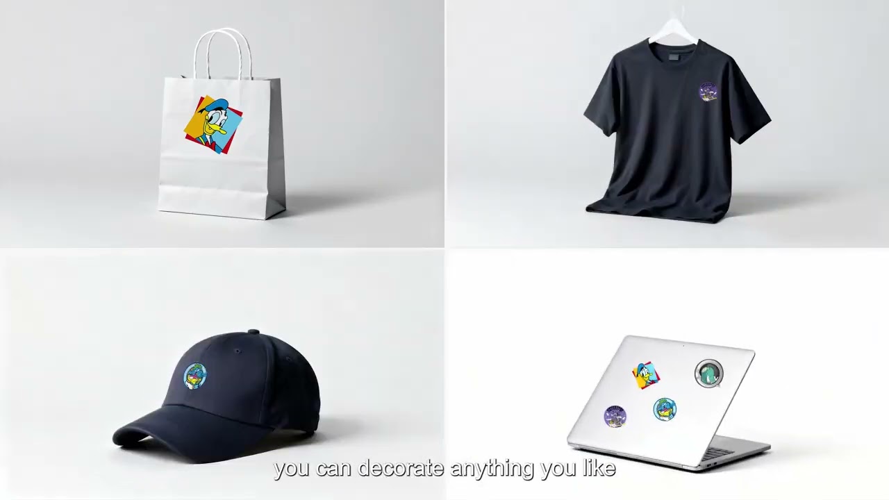 Reusable 3D Stickers Made Easy with UV Printing 