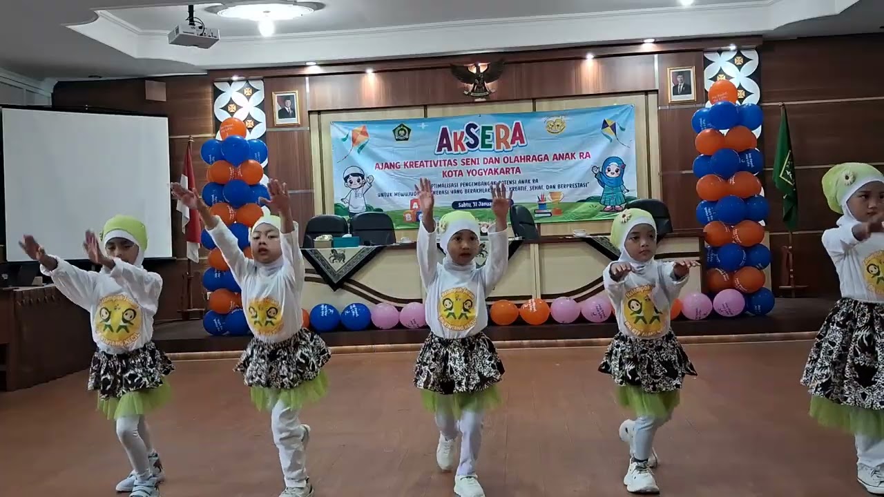 JUARA 2 Senam Anak Indonesia Hebat || AKSERA tingkat Kota Yogyakarta
