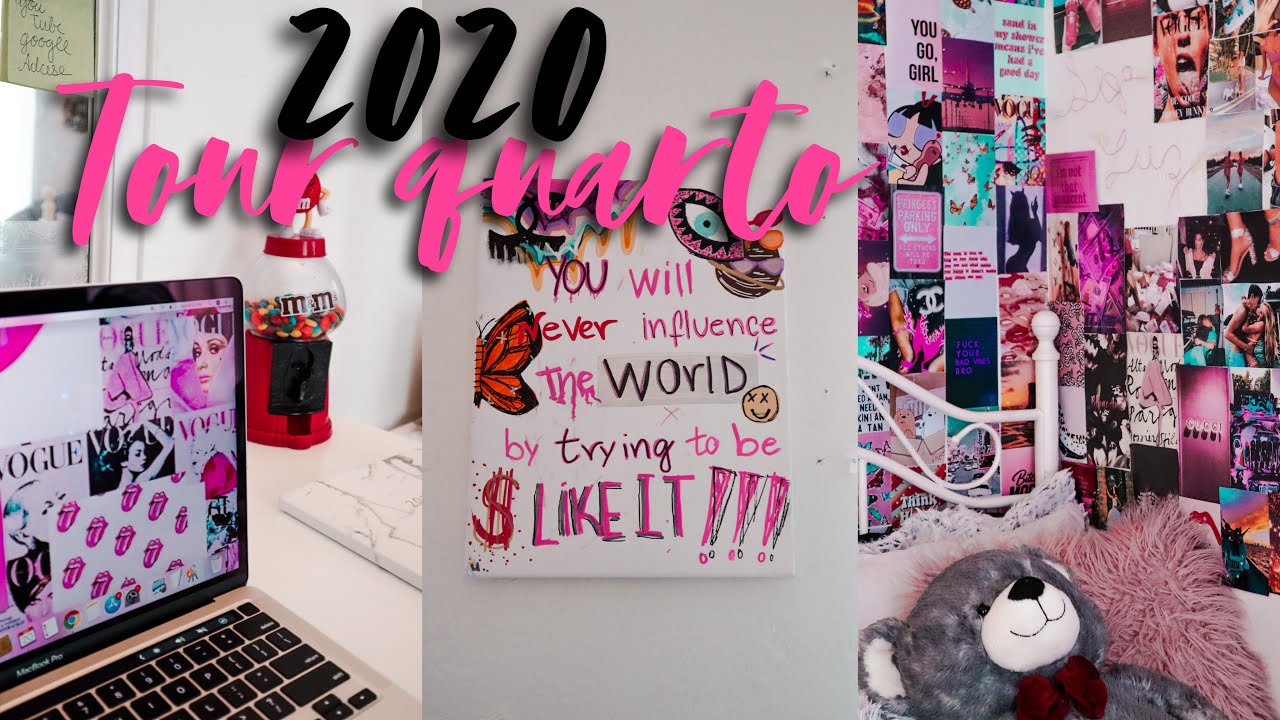 Tour pelo o meu quarto 2020 (realidade)