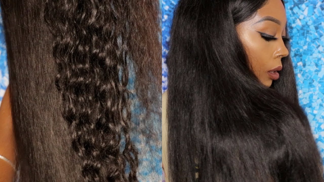 STRAIGHTENING MY KINKISTRY CURLS + 2 YEAR YOUTUBEVERSARY CHIT CHAT || RhythmNBeauty