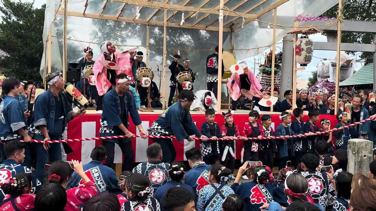 令和七年 大坂五地区祭典 矢柄神社奉納 東大坂 東組
