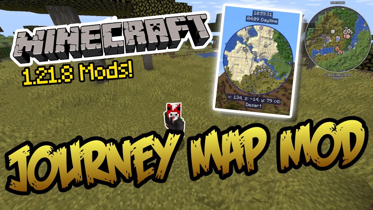 Zobacz wszystko dzięki Journey Map! (Mod do Journey Map) Minecraft Mod 1.21.8 [27]