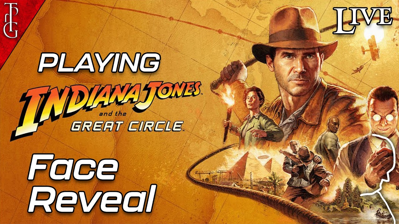 [EN] Face Reveal & we play Indiana Jones and the Great Circle - English Stream Thursday
