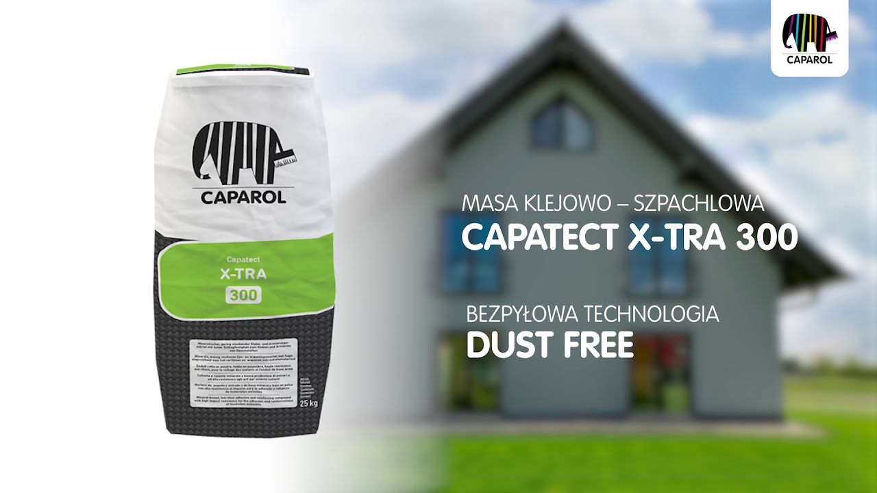 Bezpyłowa masa klejowo-szpachlowa X-TRA 300 DUST FREE