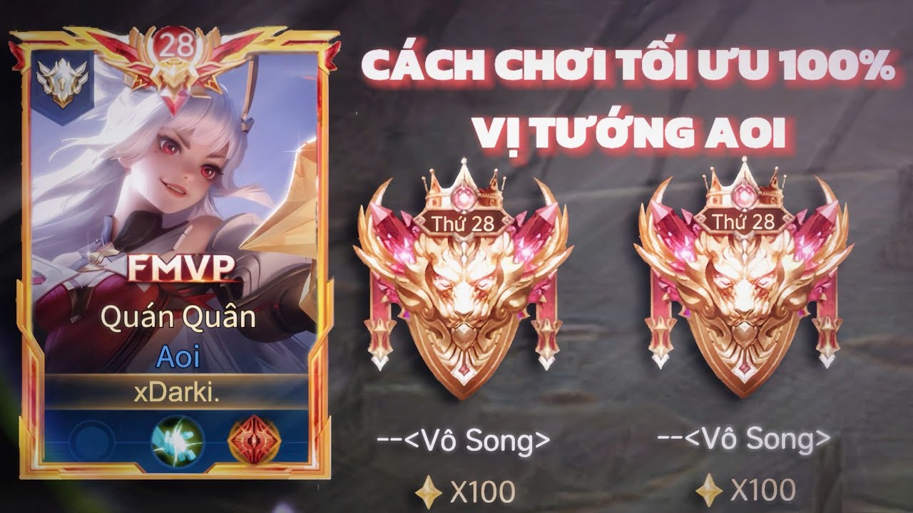 Darki AOV | Chơi Aoi Thế N&agrave;o Để Tối Ưu C&ocirc; N&agrave;ng N&agrave;y 