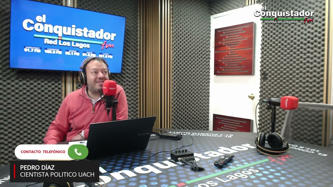 Hoy en Dará que Hablar, junto a Roberto Gaete, el cientista político de la UACH, Pedro Díaz