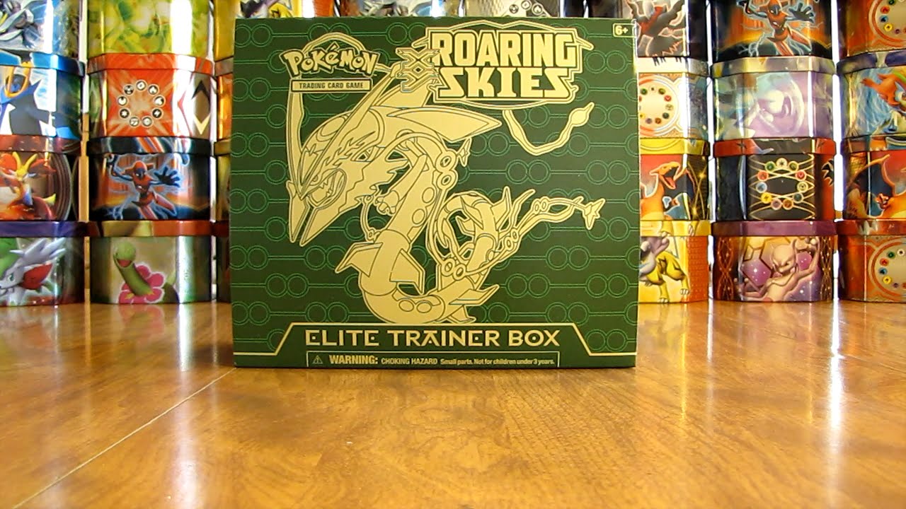Pokemon TCG Elite Trainer Box Opening: Roaring Skies