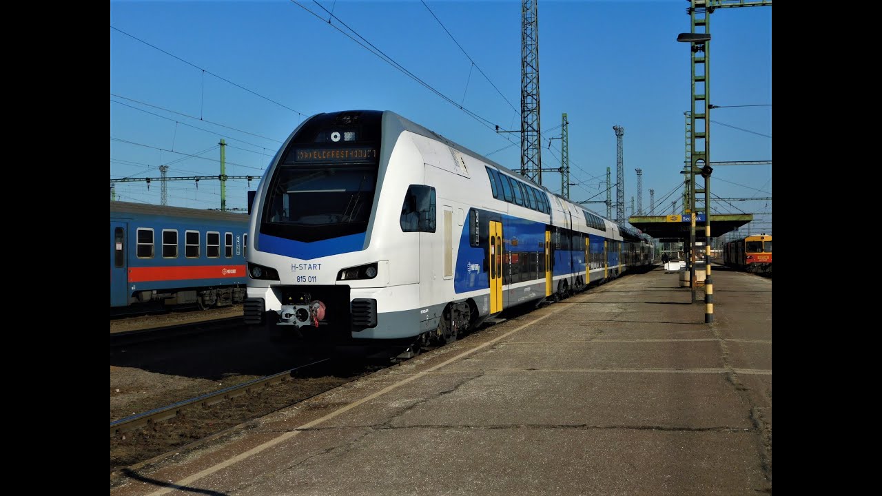 Vonatok Szolnokon 2 (2022. 01. 24.)