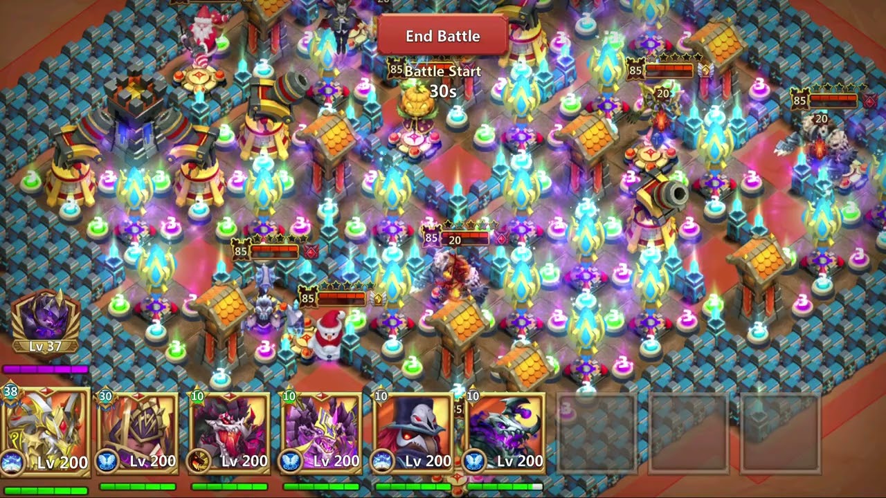 Castle Clash Torch Battle (Necrofica) 🎯EVEREST🎯
