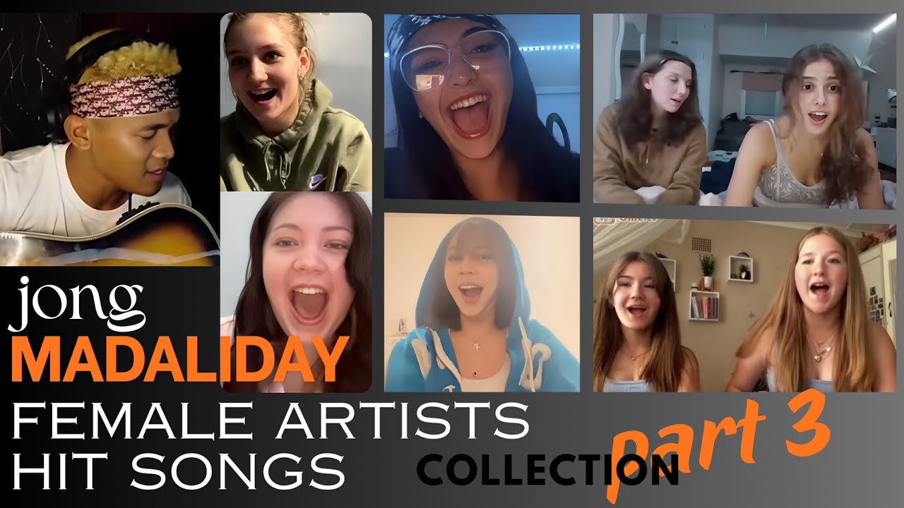 🎶Jong Madaliday – Female Artists Hit Songs Collection Part 3 💖✨ #jongmadaliday #billieeilish #adele