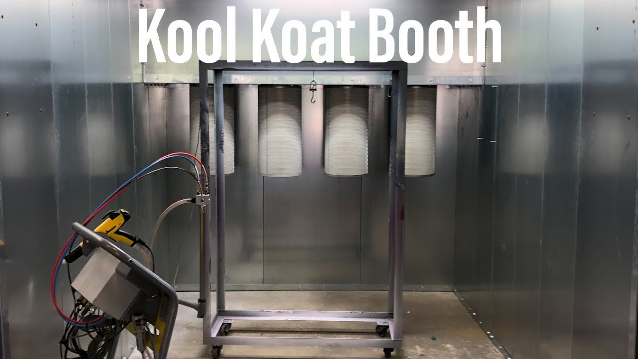 Building A Columbia Coatings Kool Koat Powder Coating Booth