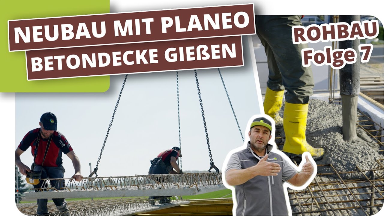 Betondecke gießen #7