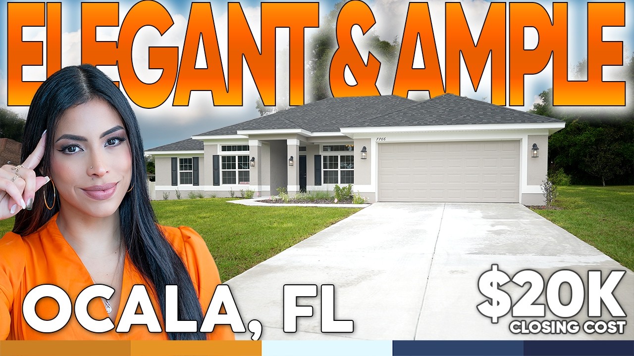 Beautiful 4-Bedroom Home in Ocala’s Hidden Lake Community | Modern Living Tour