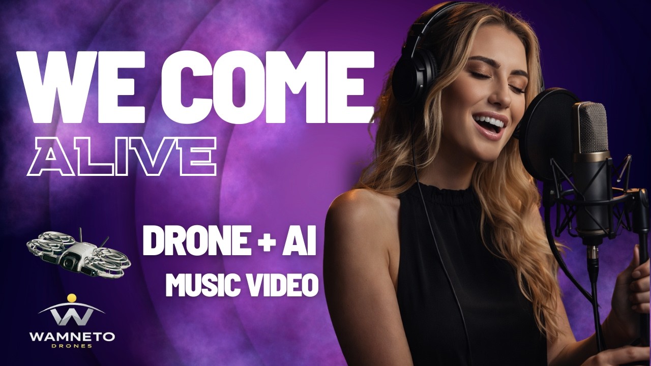 We Come Alive – Drone + AI Cinematic Music Video (Official) | WAMNETO