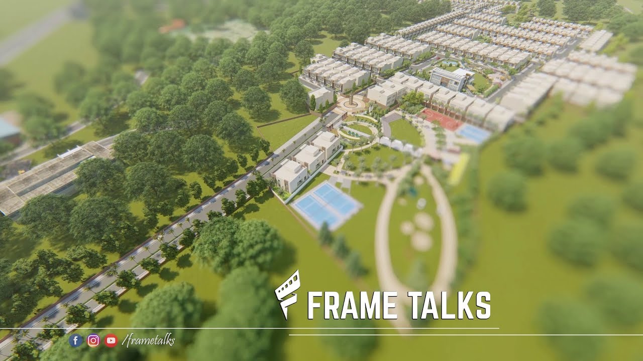 Architectural 3D Walkthrough - Luxury Row House