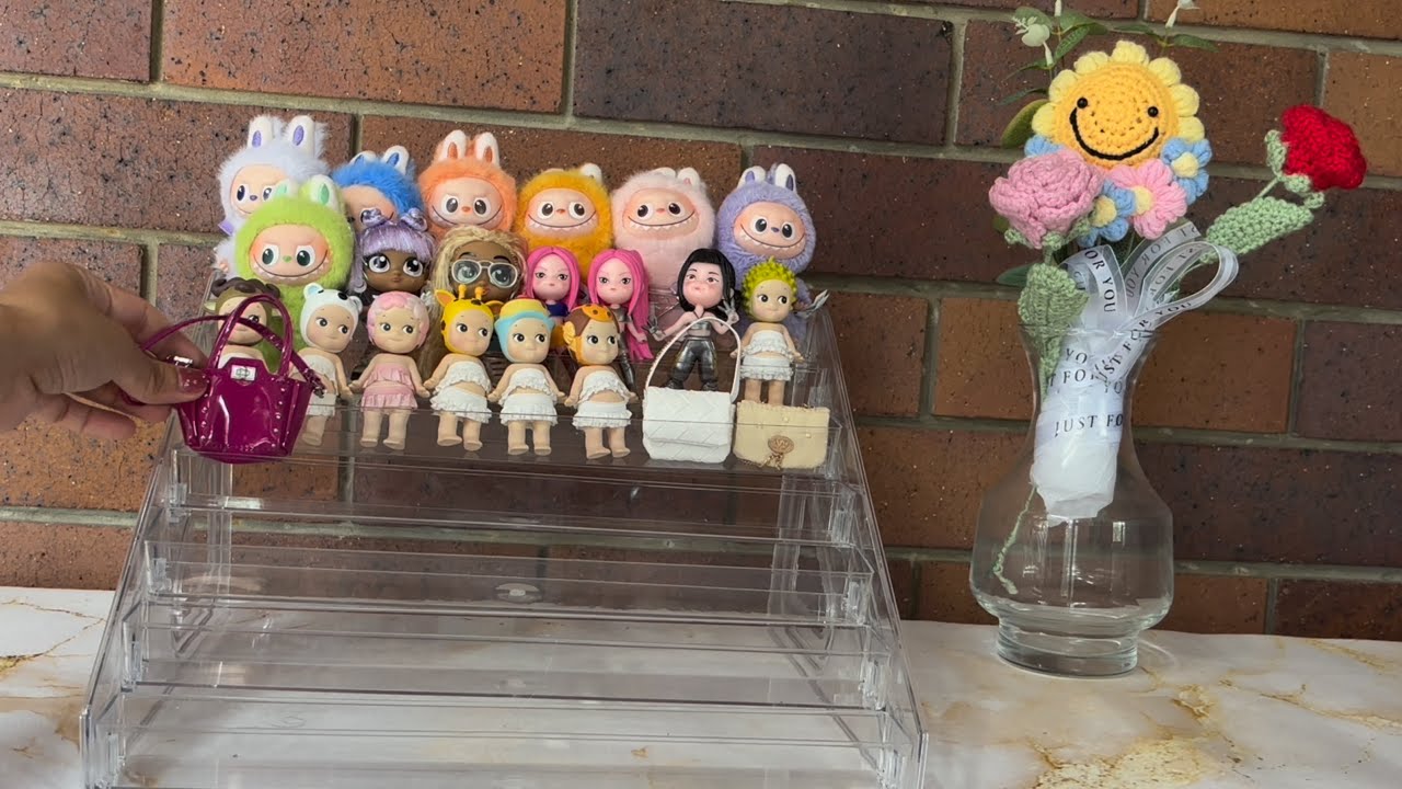 Organisation Hack for Toy Collections | Mini Brands | Dolls | Labubu Temu Finds ♥️