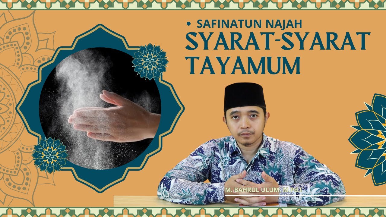 Safinatun Najah - Syarat-syarat Tayamum