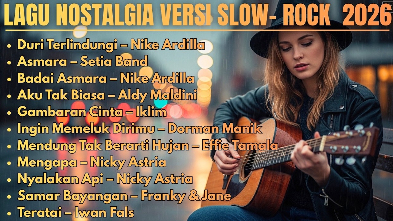 Slow Rock Indonesia Terbaik Sepanjang Masa | Lagu Lawas 90an