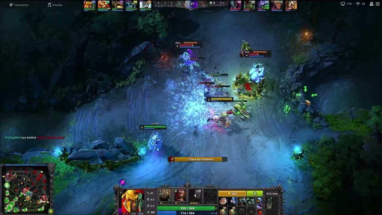 HoN REBORN - Gladiator - A few big mistakes gladiator game.