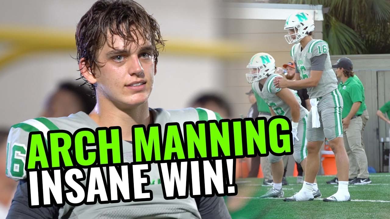 Arch Manning GOES OFF in EPIC Comeback Win! FULL GAME HIGHLIGHTS 🔥