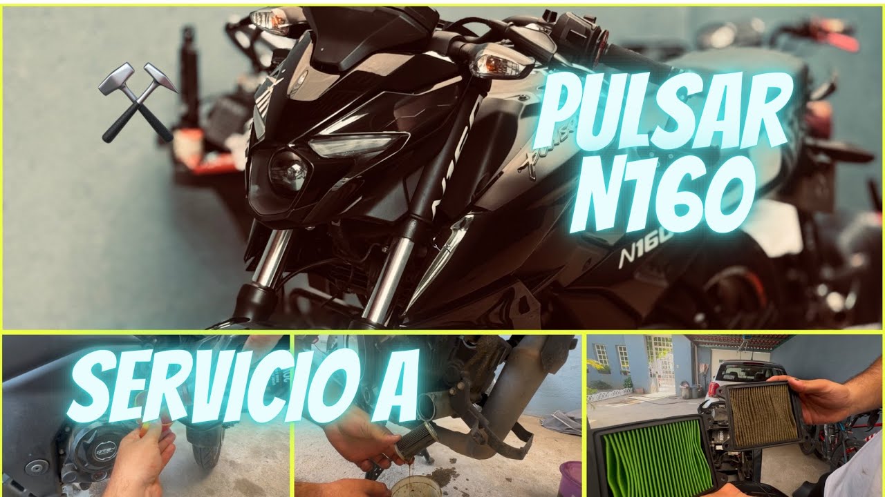 ¡Le hacemos el servicio a la Pulsar N160! | El Mini⚡️
