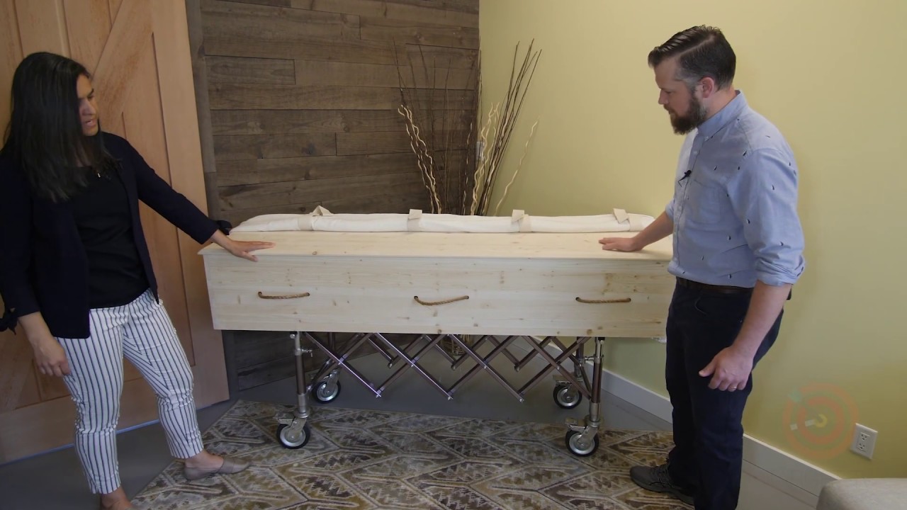Eco-friendly casket options for green burials