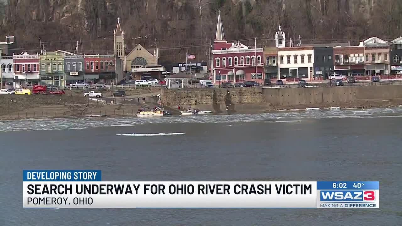 Search still underway for Ohio River crash victim