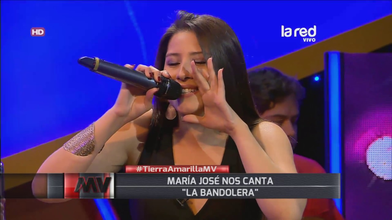 María José Quintanilla cantó sus últimos éxitos