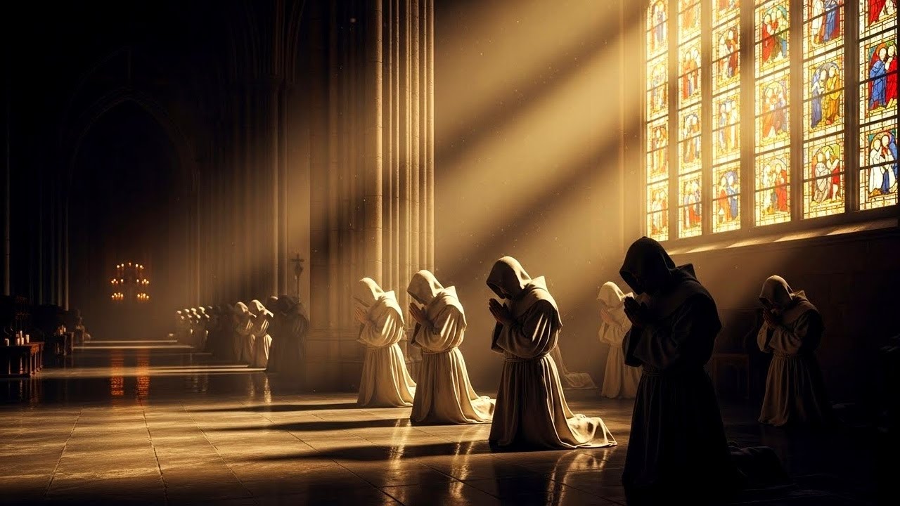 Chorał Gregoriański na Lęk i Niepokój ✝️ Psalm 121 „Pan strzeże twego wyjścia