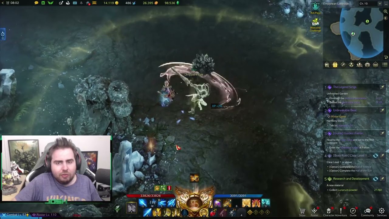 Lost Ark - Una Task - Research and Development - Good Large/Small Lunarium Spot