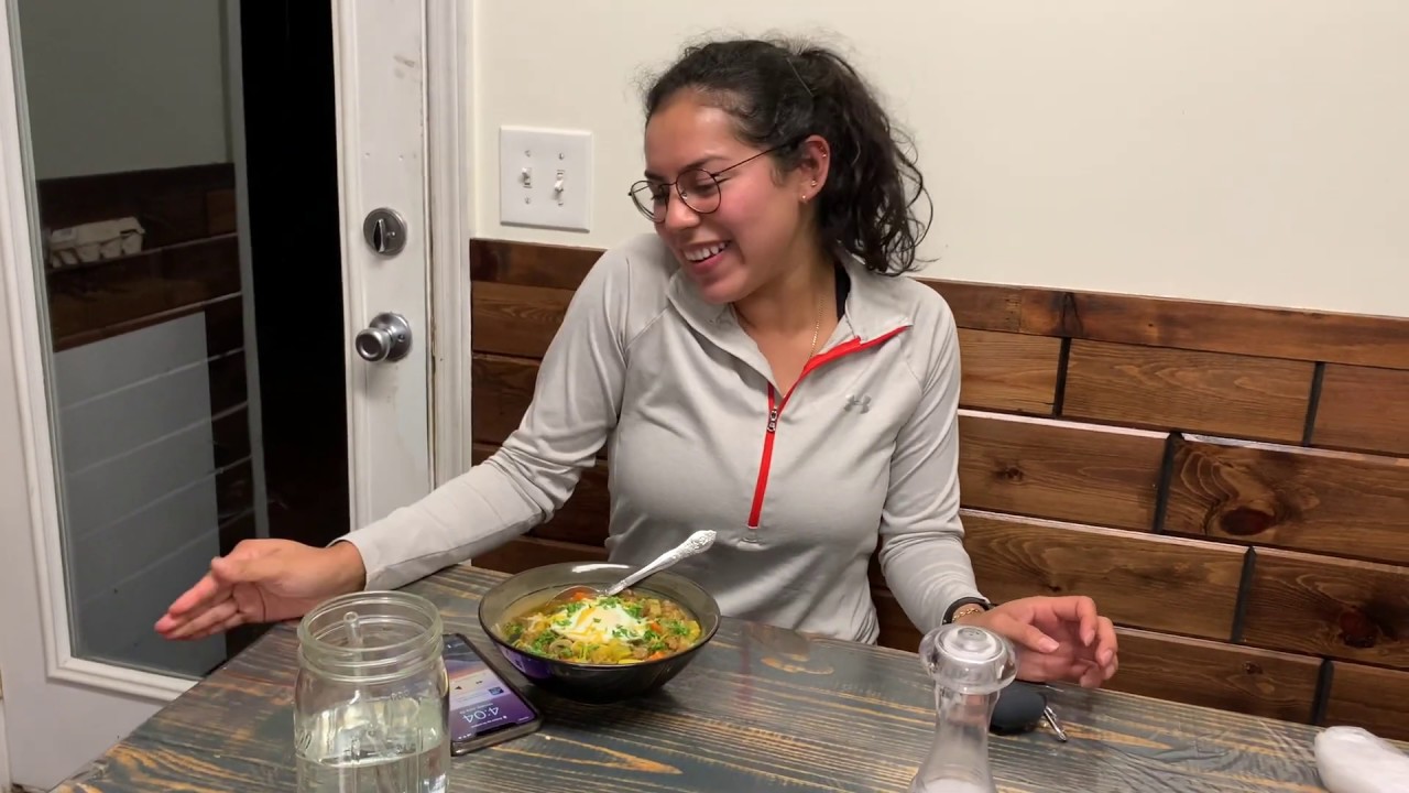 sopa de lentejas con verduras