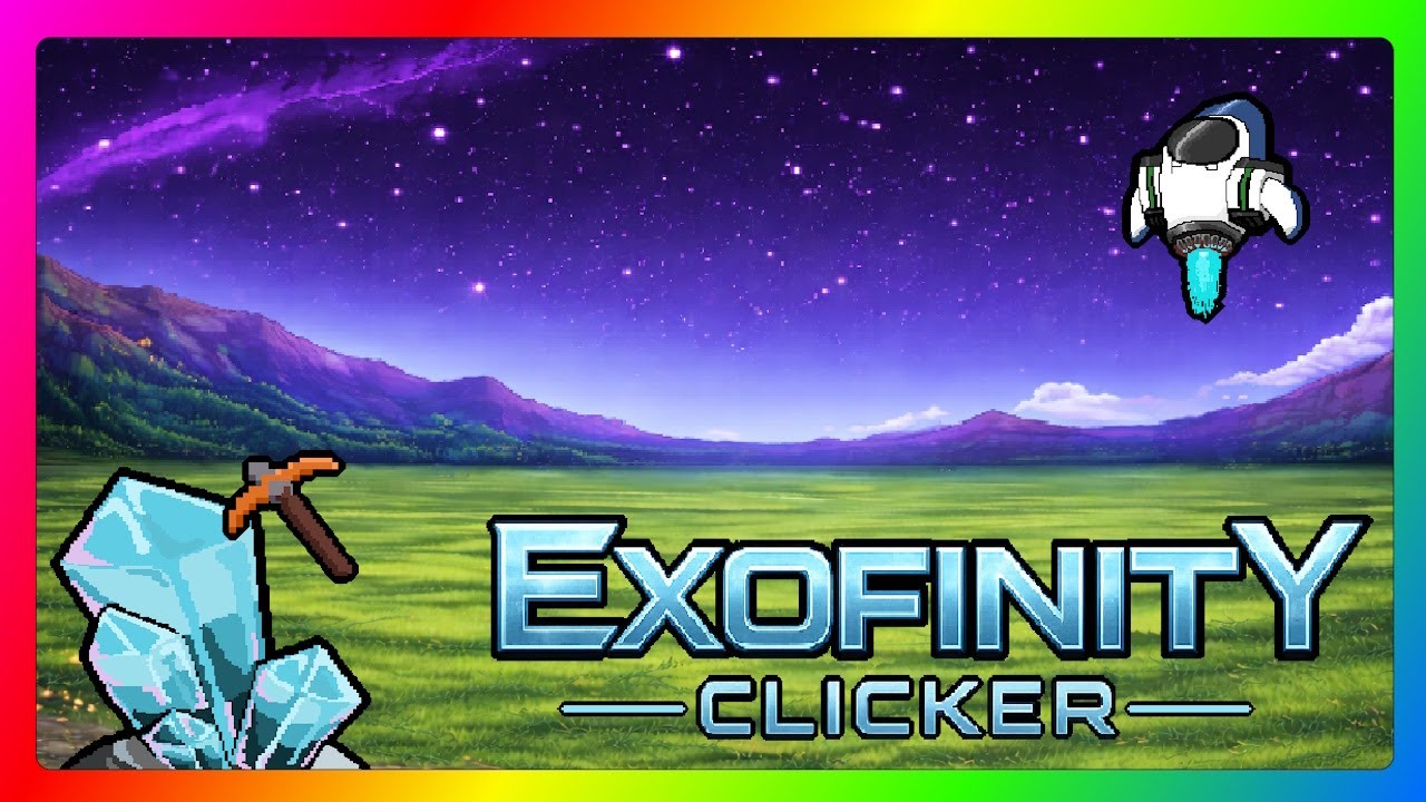 Let's Try: Exofinity Clicker demo - a upcoming mining clicker where you build your trade empire