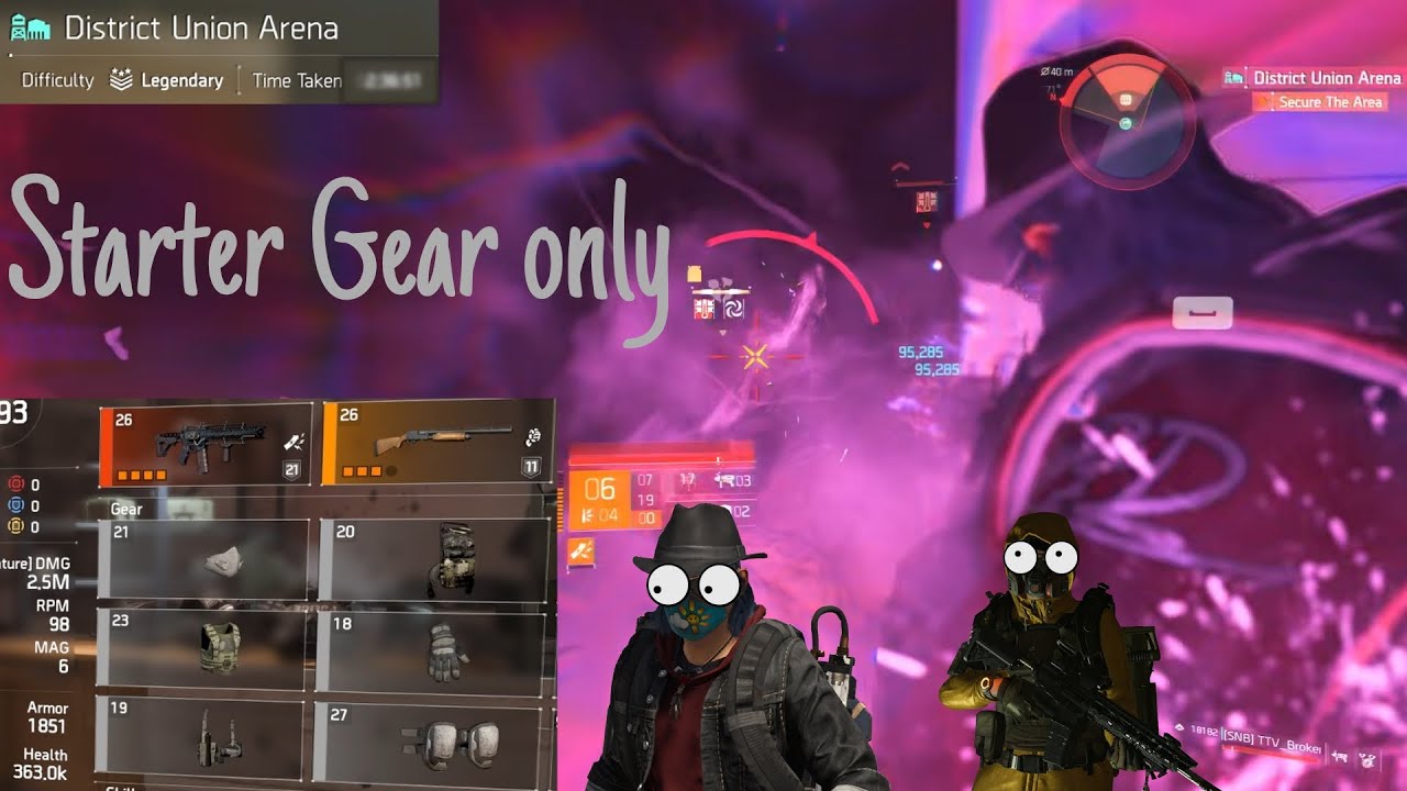 Legendary - but only grey gear allowed !! Challange run the Division 2[ powered by SNB ]