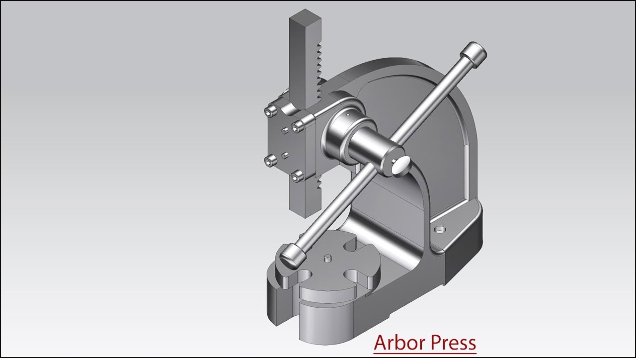 Arbor Press Assembly || Siemens NX Tutorial
