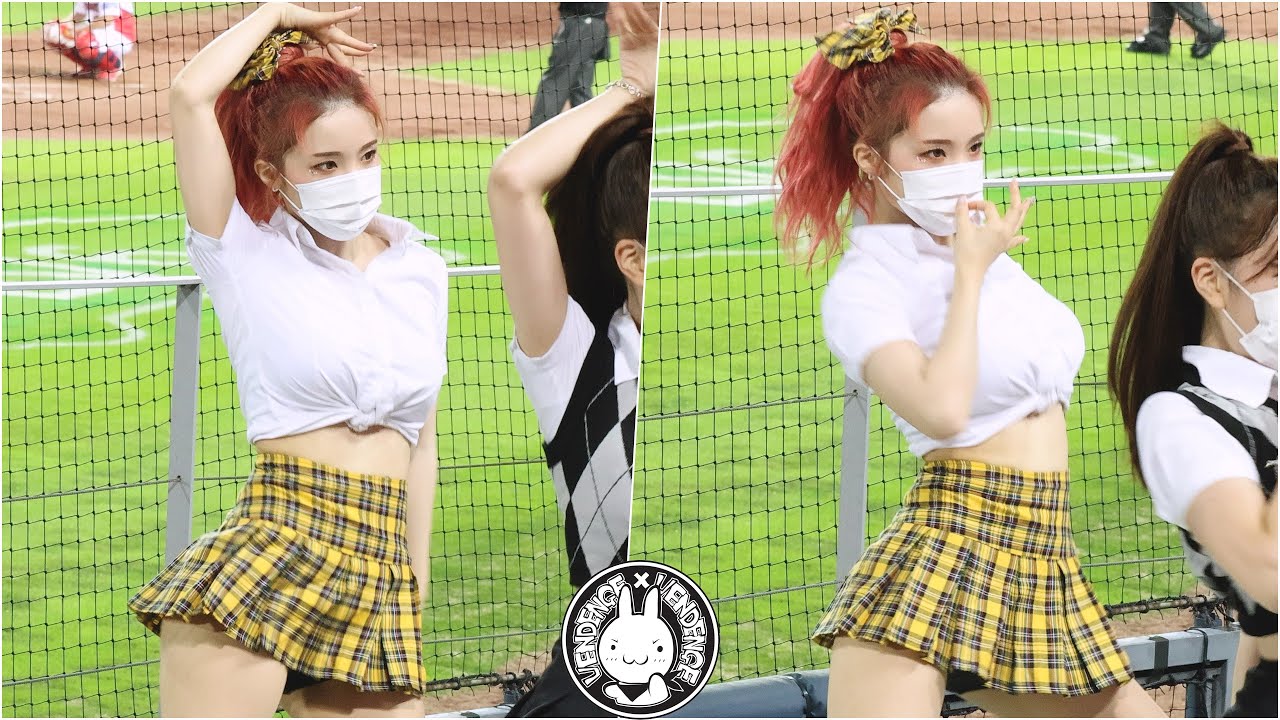 [4K] 210911 치어리더 이다혜 직캠 '덤덤(DUMB DUMB)'  Fancam @기아타이거즈 프로야구 기아챔피언스필드 By 벤뎅이