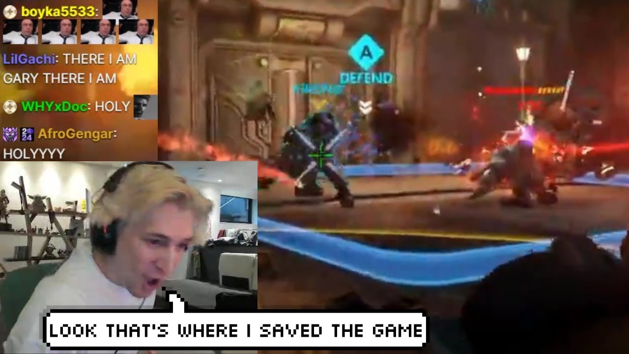 Unc xQc вспоминает один из своих лучших моментов в соревновательном режиме Overwatch