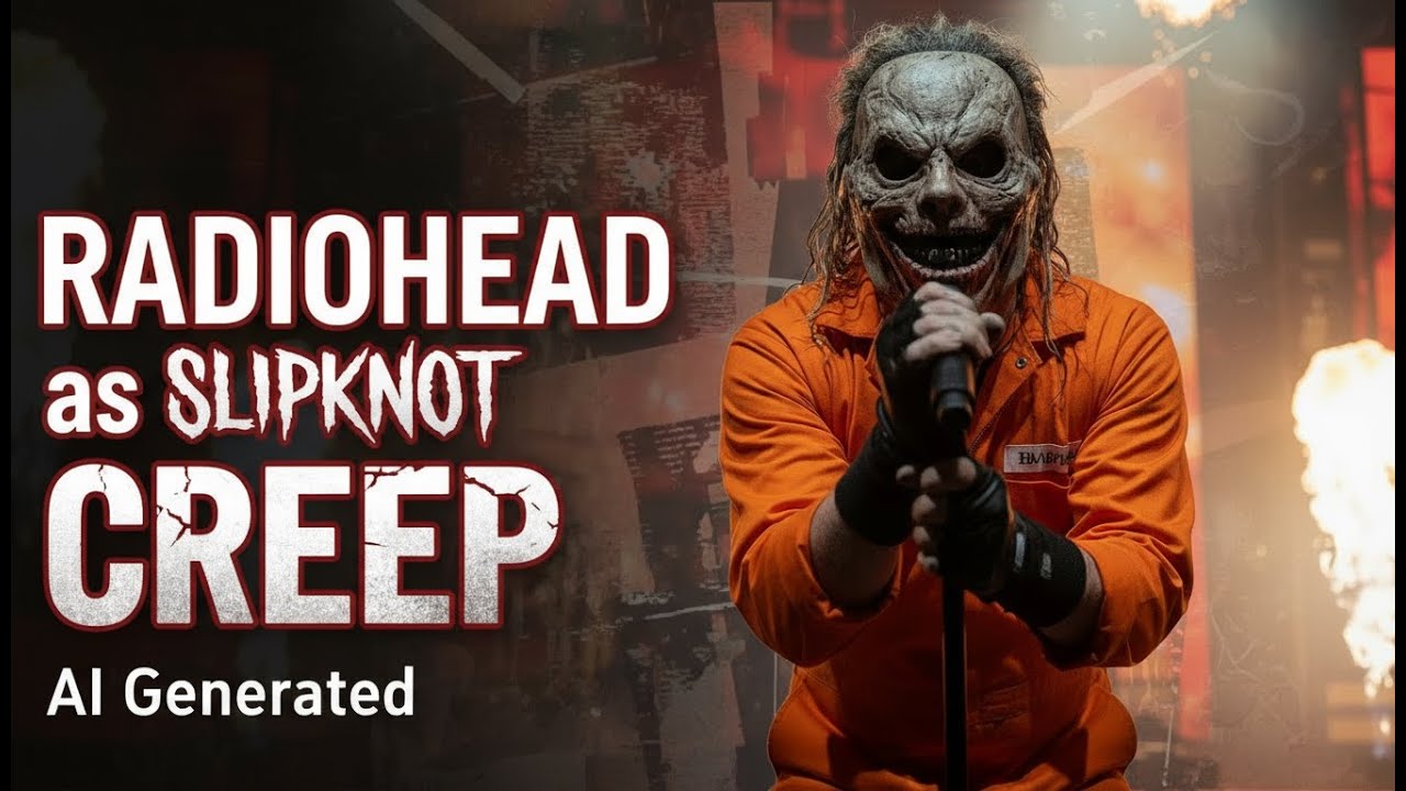 Radiohead - Creep (Slipknot Metal Cover - AI Generated)