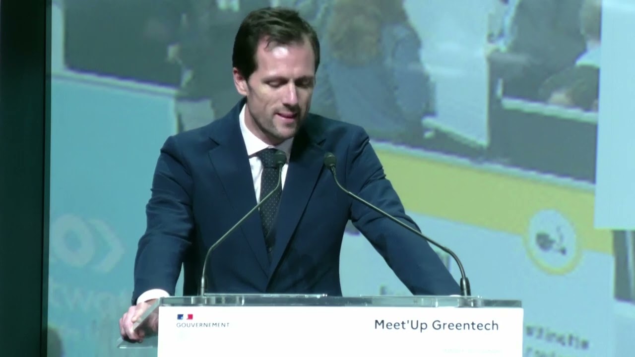 Ouverture institutionnelle du MeetUp Greentech 2025 – M. Lefèvre, Ministre délégué