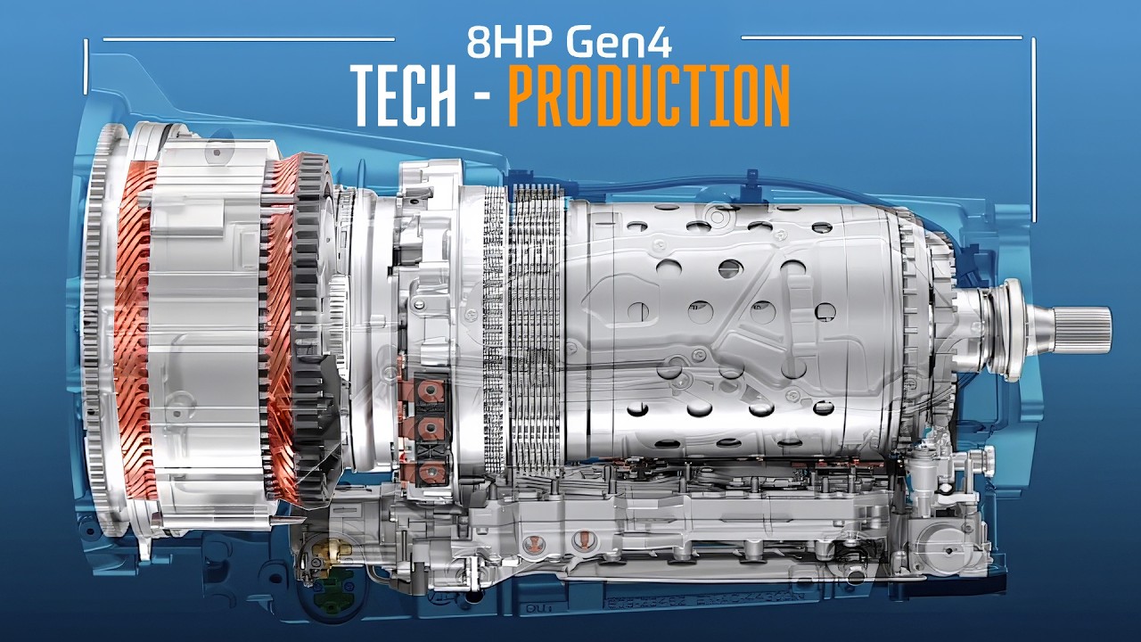 ZF 8 Speed HYBRID: How it is PRODUCED. What are the CHARACTERISTICS