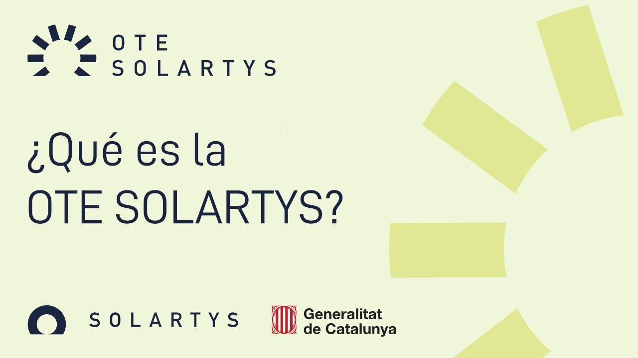OTE SOLARTYS: acompañamiento gratuito para la transición energética de pymes