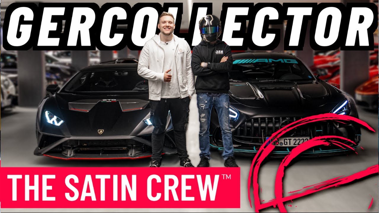GerCollector | AMG GT Black Series vs.Lamborghini Huracan STO |THE SATIN CREW™