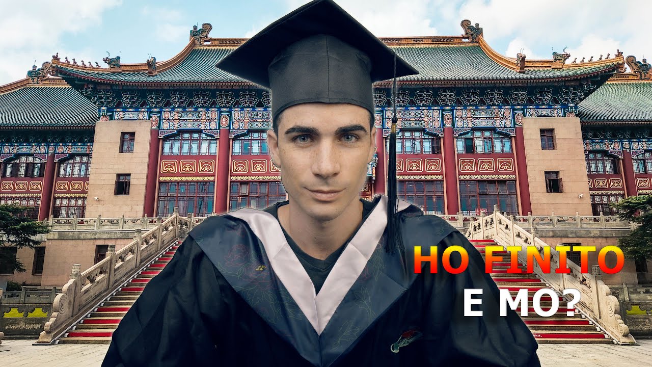 MI SONO LAUREATO IN CINA!