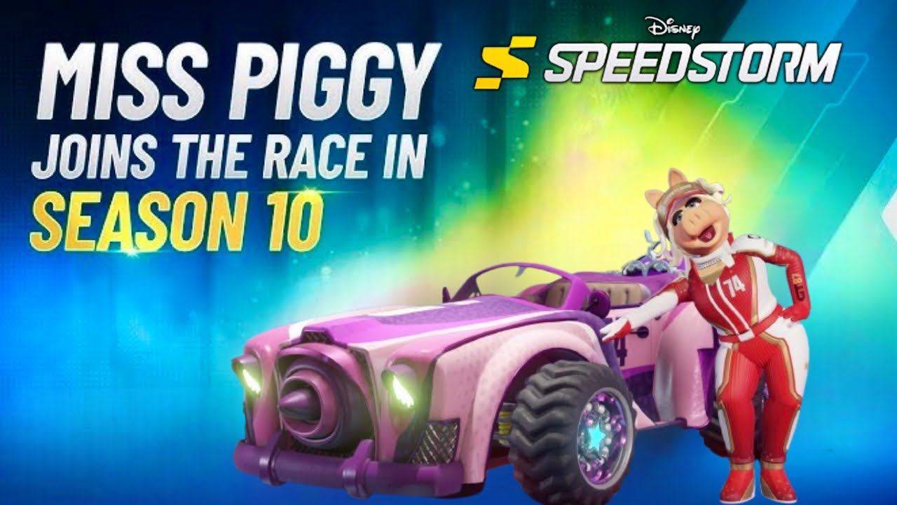 Disney Speedstorm Unlocking Miss Piggy: shopping spree with Miss Piggy