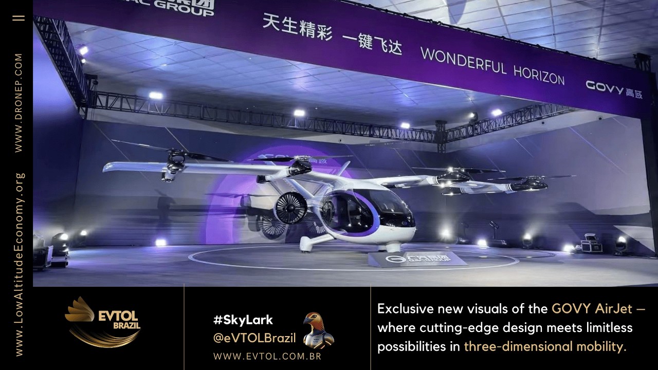🚀 Revolutionizing the Future of Mobility GAC Unveils the GOVY AirJet! 🌍