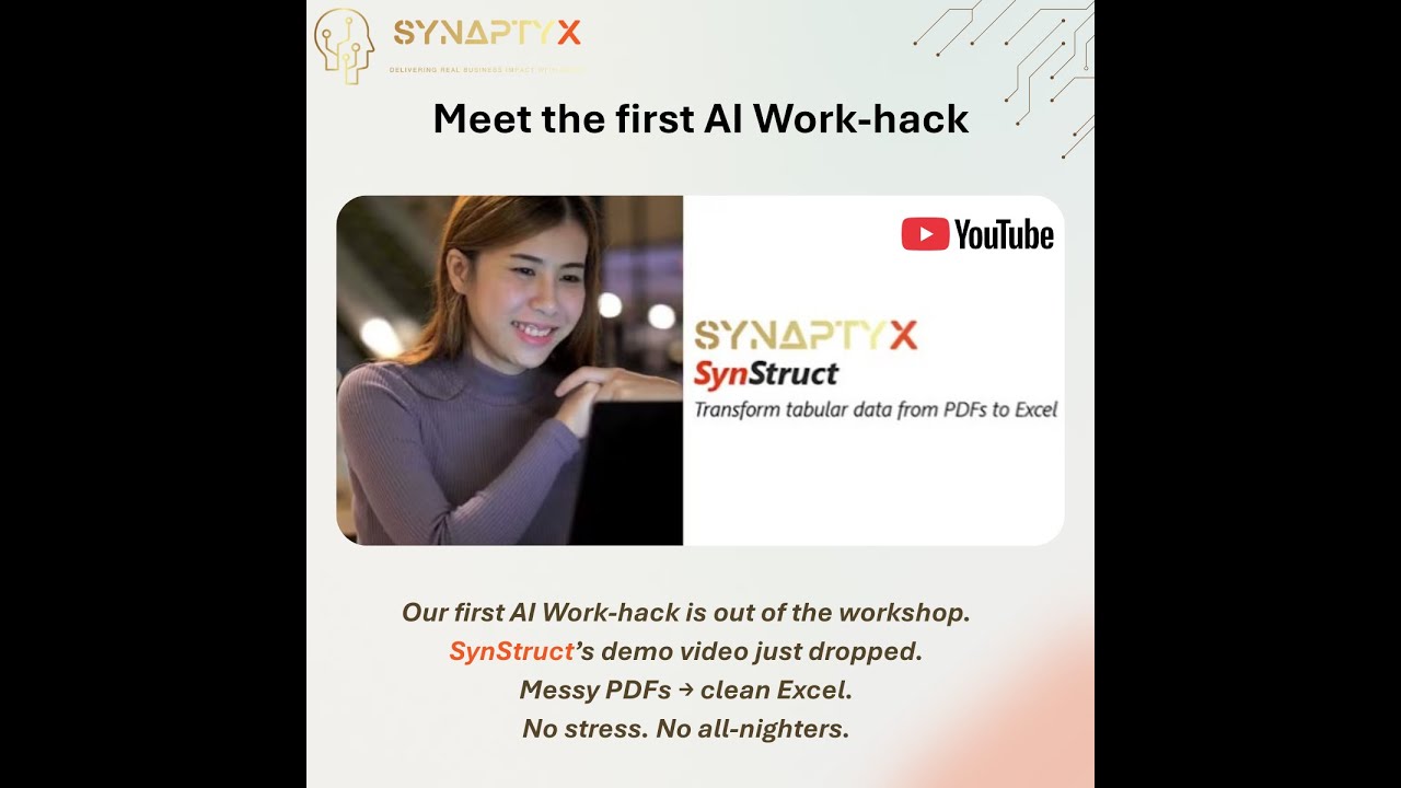 SynaptyX Foundry: What if the Best AI Tools Came From Frustration?