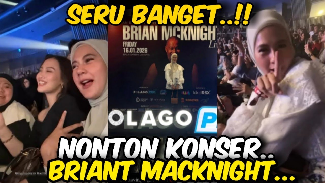 NONTON KONSER ‼️MAMA PAULA NONTON KONSER BARENG PARA BESTY @galerikiano 