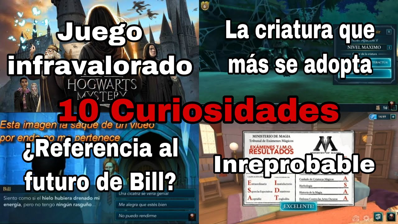10 Curiosidades de Harry Potter Hogwarts Mystery